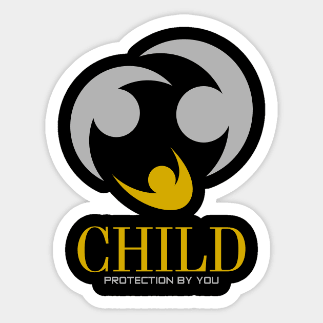 child protection by you Sticker by taniplusshop